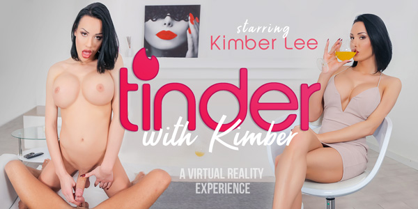 Tinder With Kimber Trans VR Porn Video