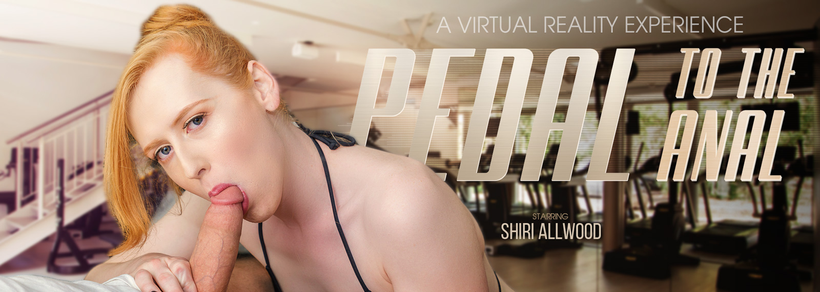 Pedal to the Anal - Trans VR Porn Video, Starring: Shiri Allwood
