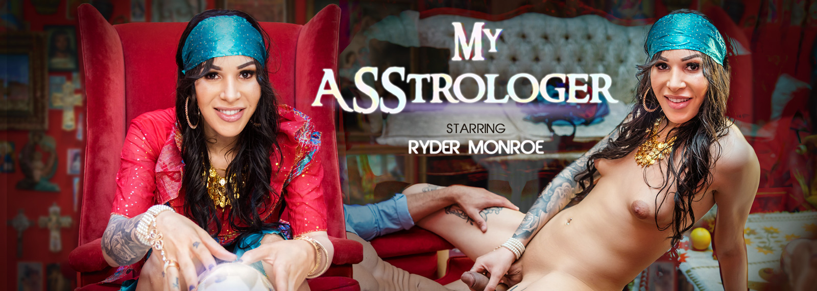 My ASStrologer - VR Porn Video, Starring: Ryder Monroe VR