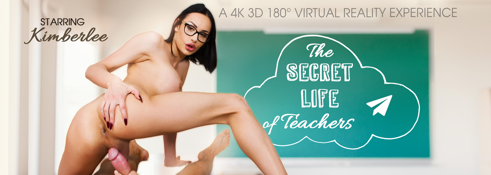 The Secret Life of Teachers - VR Porn Video, Starring Kimber Lee VR