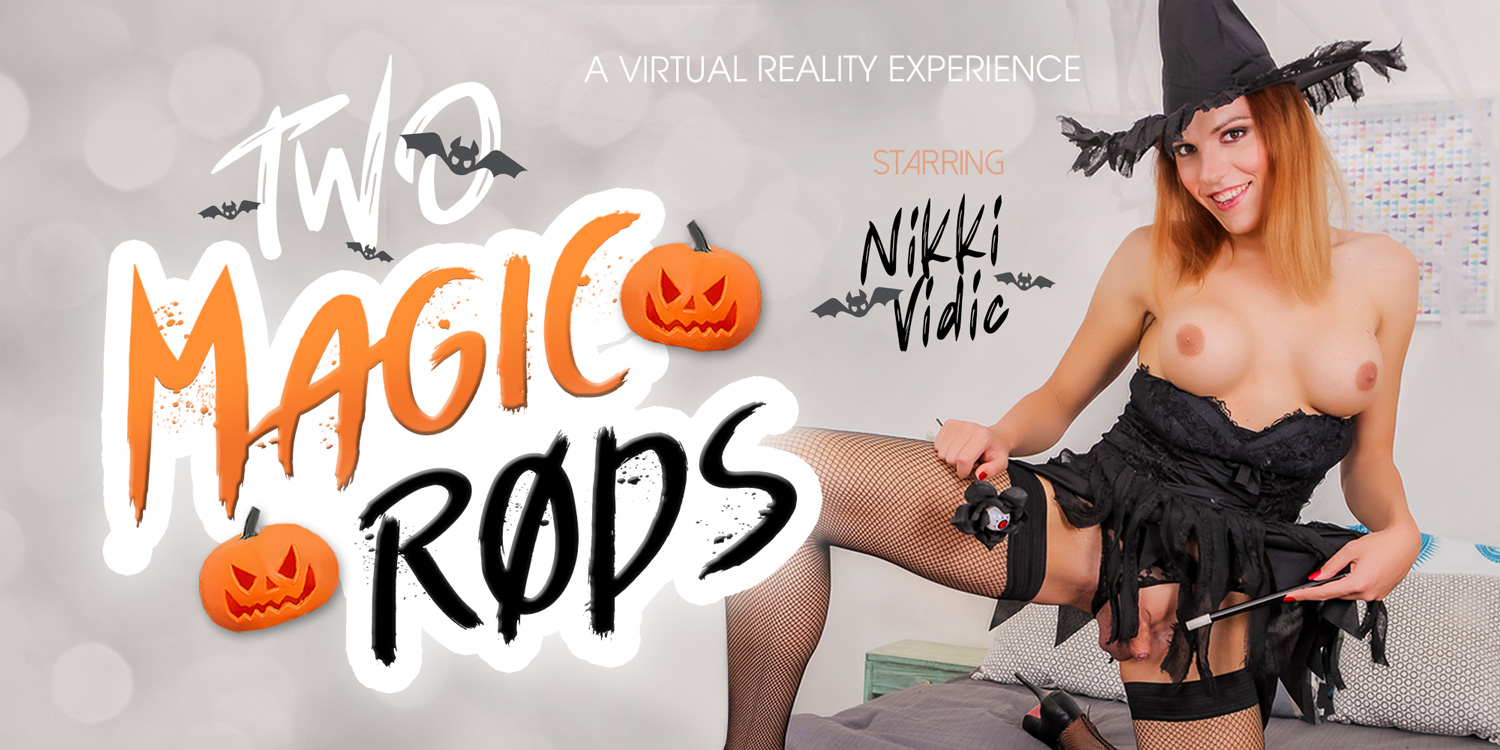 Watch Nikki Vidic and Her Two Magic Rods in VR! | VRB Trans