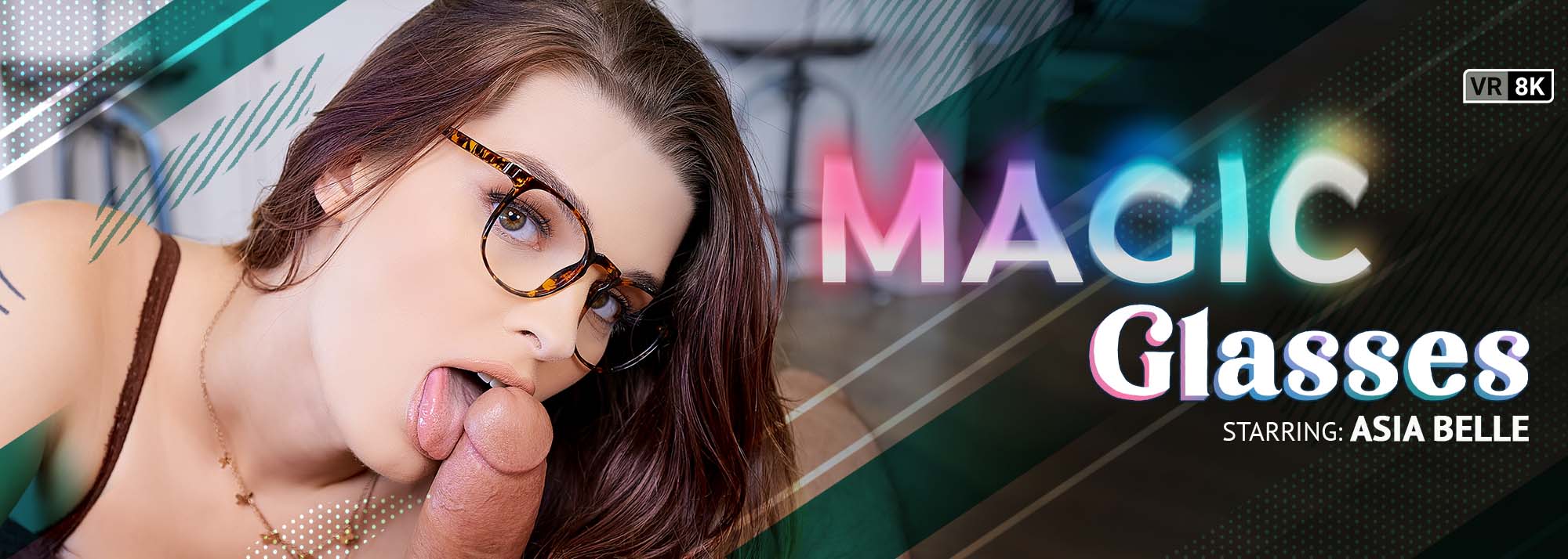 Magic Glasses - Trans VR Porn Video, Starring: Asia Belle