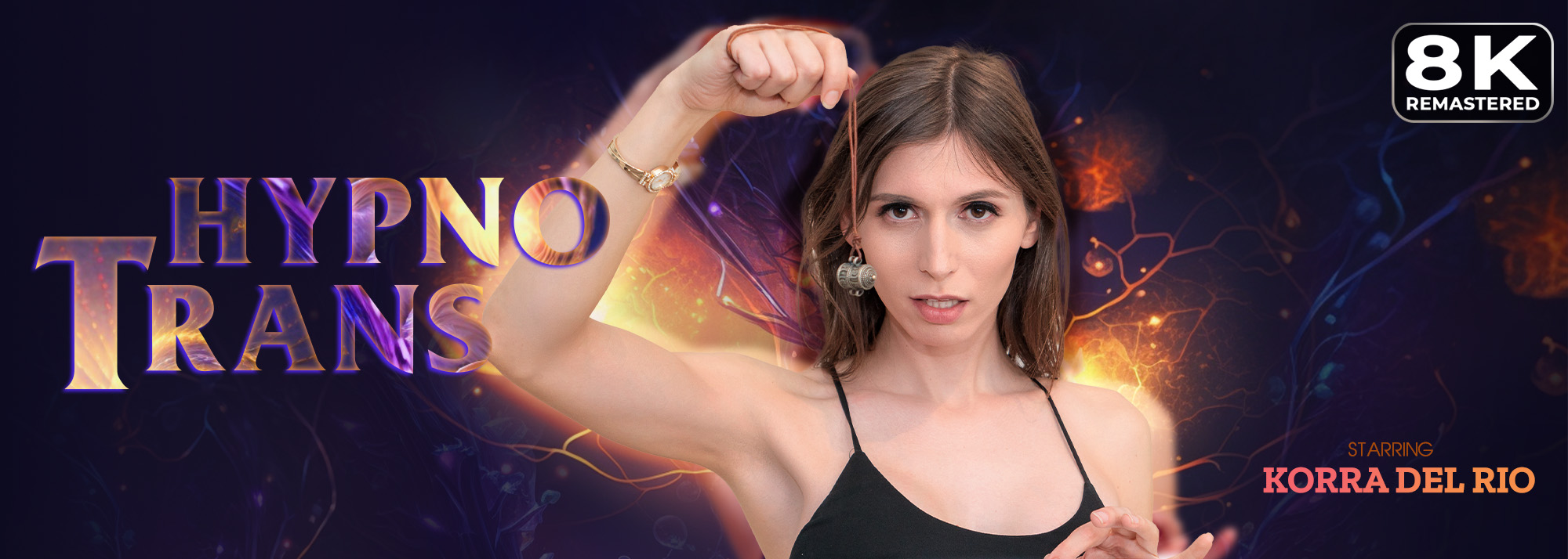Hypnotrans (Remastered) - Trans VR Porn Video, Starring: Korra Del Rio